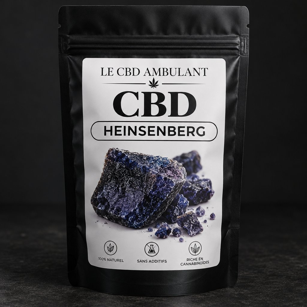 Résine Heinsenberg CBDX 50% — Myrtille
