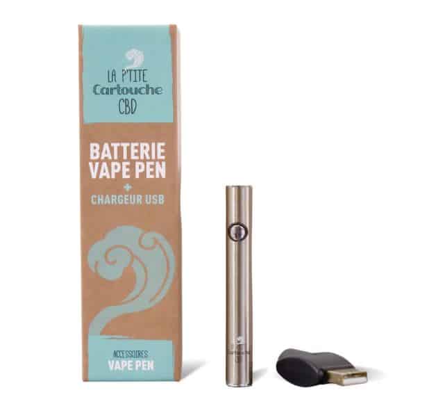 Kit Vape Pen Olympe — batterie et chargeur USB