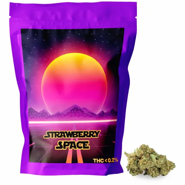 Strawberry Space – Fleurs CBD