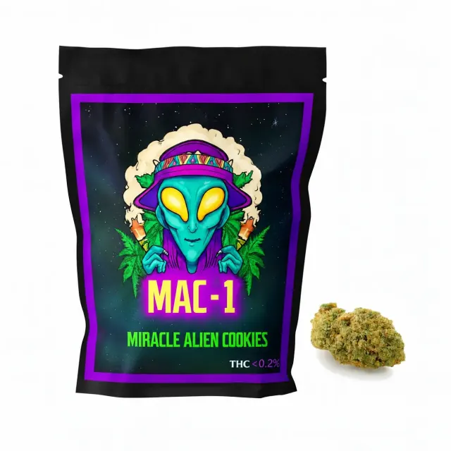 MAC1 Miracle Alien Cookies – Fleurs CBD
