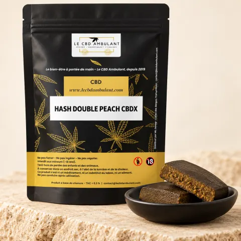 Hash Double Peach CBDX 20%