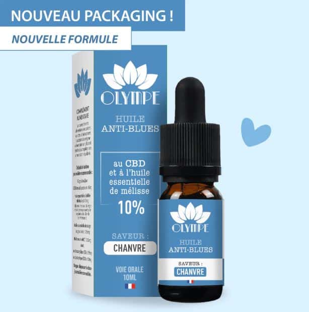 Huile Anti-blues - Mélisse et Chanvre